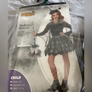 Webbed Spider/ Witch costume